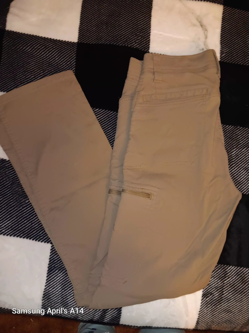 Wrangler Men's Khaki Cargo Pants